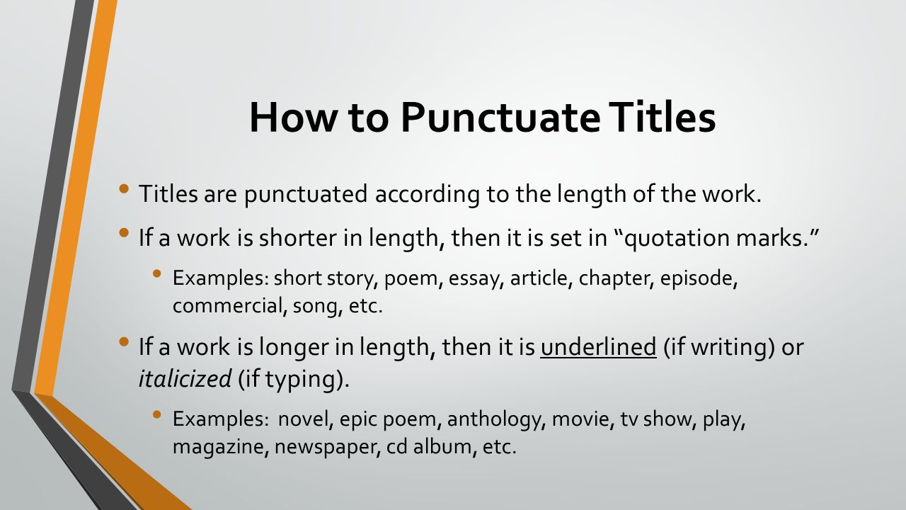 how to notate a book title in an essay